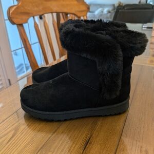 Women SO Cicada Winter Boots Shoes Black Size 10